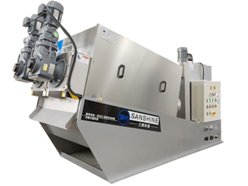 疊螺機在處理物料分離的時候有哪些優勢